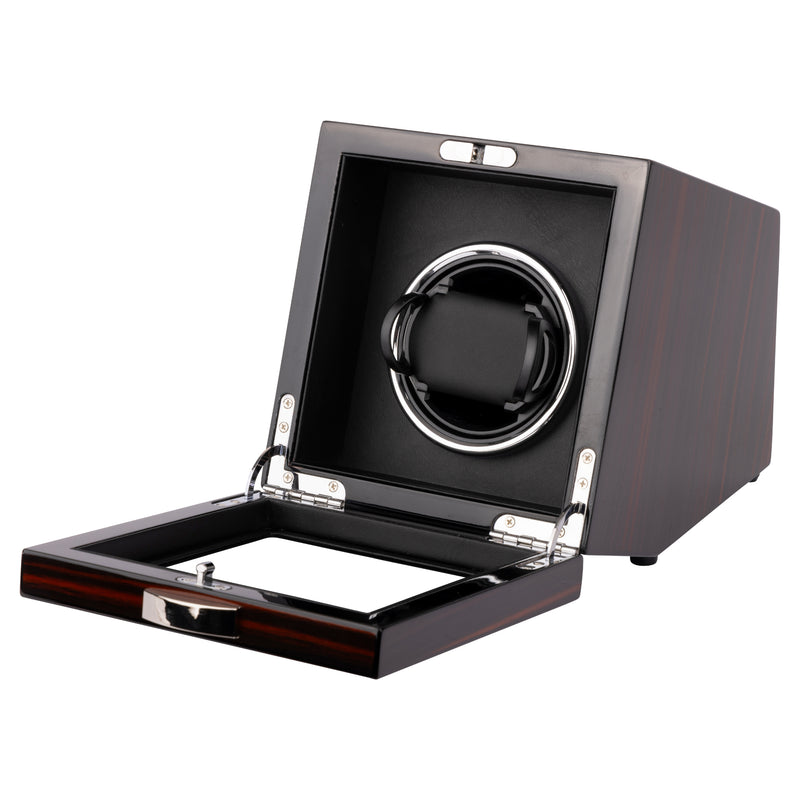 Artisan Ebony Wooden Display Watch Winder