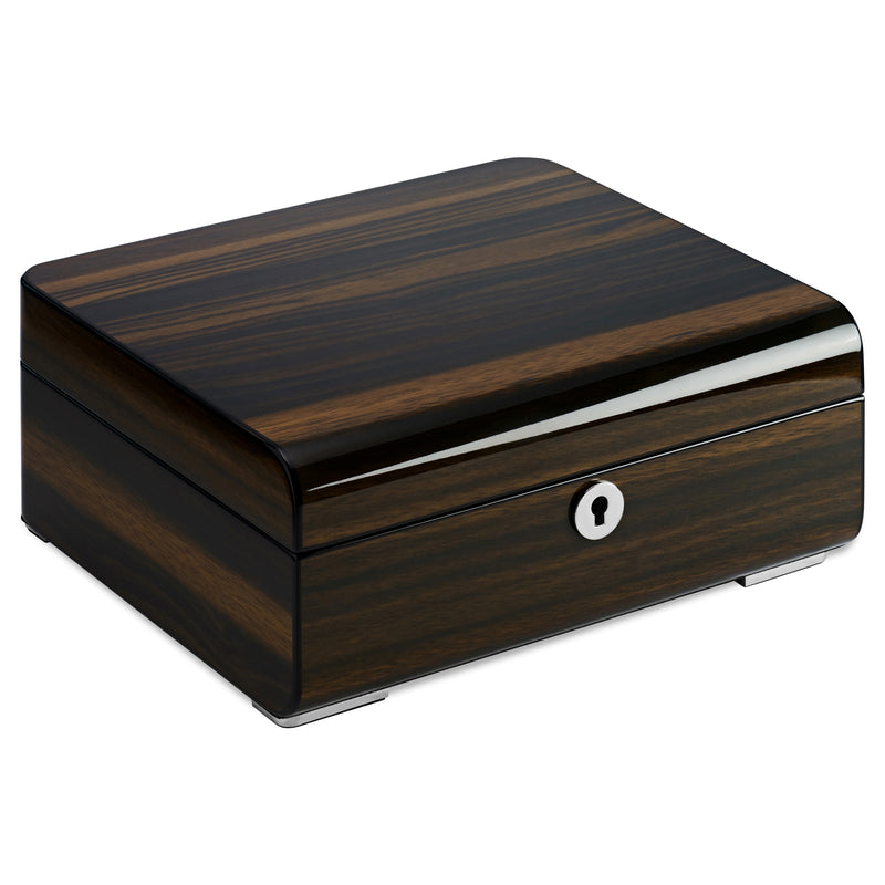 Ebony Gloss 6 Watch Lock Box