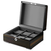 Ebony Gloss 6 Watch Lock Box