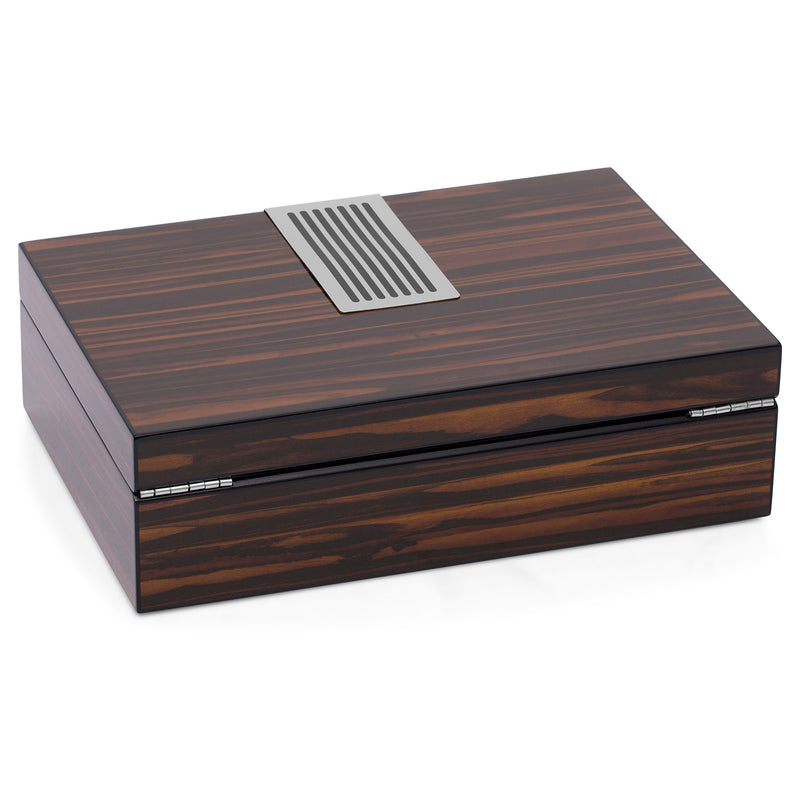 Ebony Wooden 8 Watch Lock Box