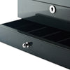 Carbon Fibre Display 8 Watch Lock Box With Storage Drawer