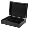 Black Wooden 8 Watch Box