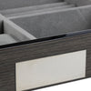 Ginko Grey Wooden 4 Watch and Jewellery Box