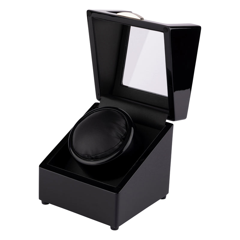 Black Wooden Display Watch Winder